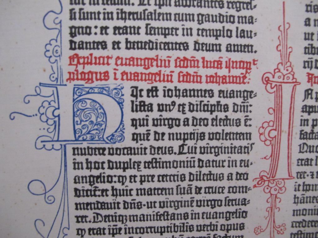 Seite Gutenbergbibel